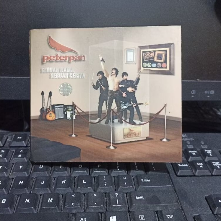 kaset Cd original Peterpan sebuah nama sebuah cerita