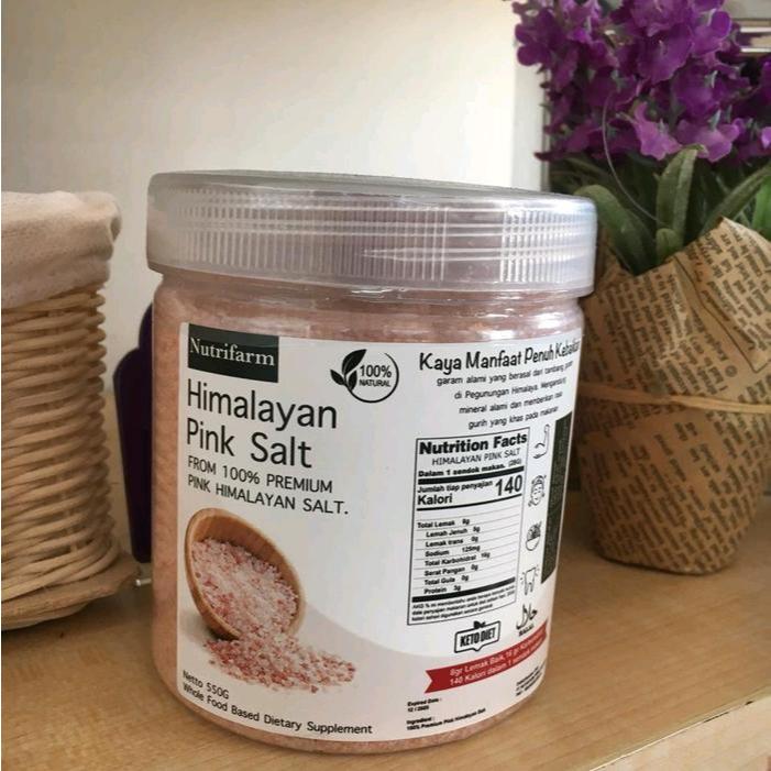 

Nutrifarm Himalayan Salt Organik 550gr