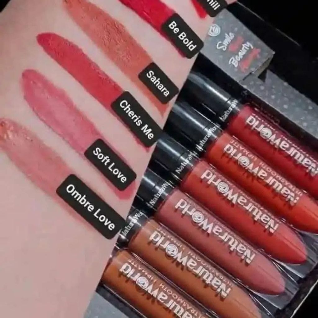 (READY) LIPCREAM NATURA WORLD WATERPROOF TAHAN LAMA MENUTRISI BIBIR TIDAK KERING