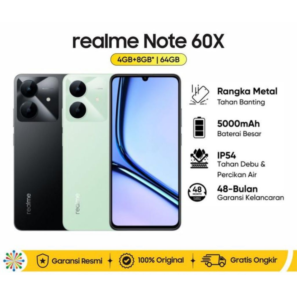 Realme Note 60x 4/128