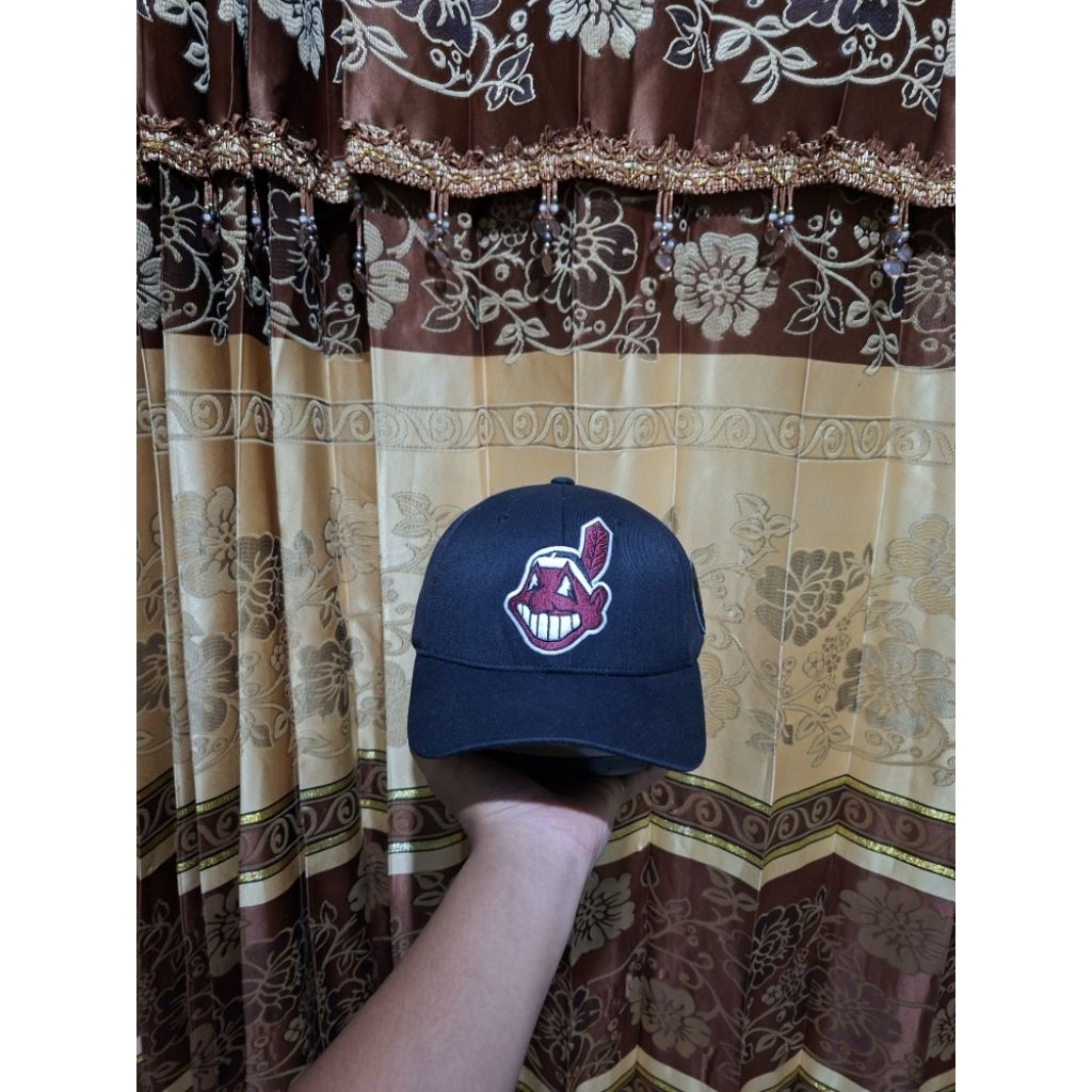 topi mlb indians