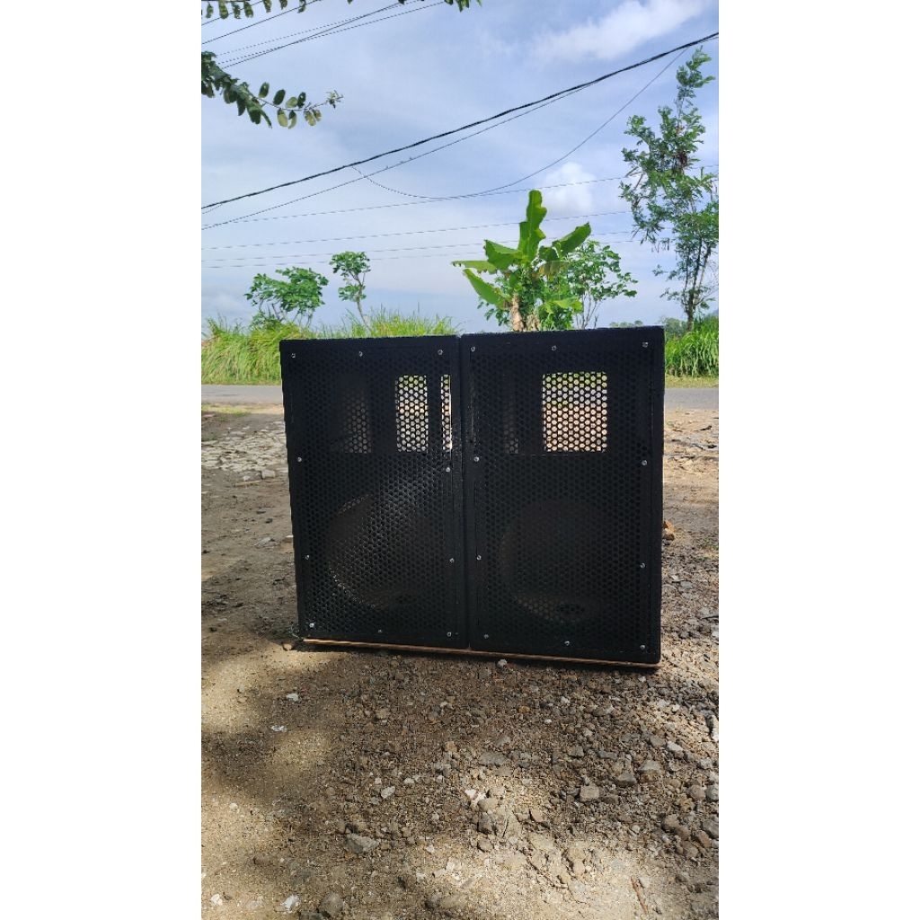 ( tinggal colok power)  BOX SR 8 INCH SINGLE TWEETER Box 8 inch