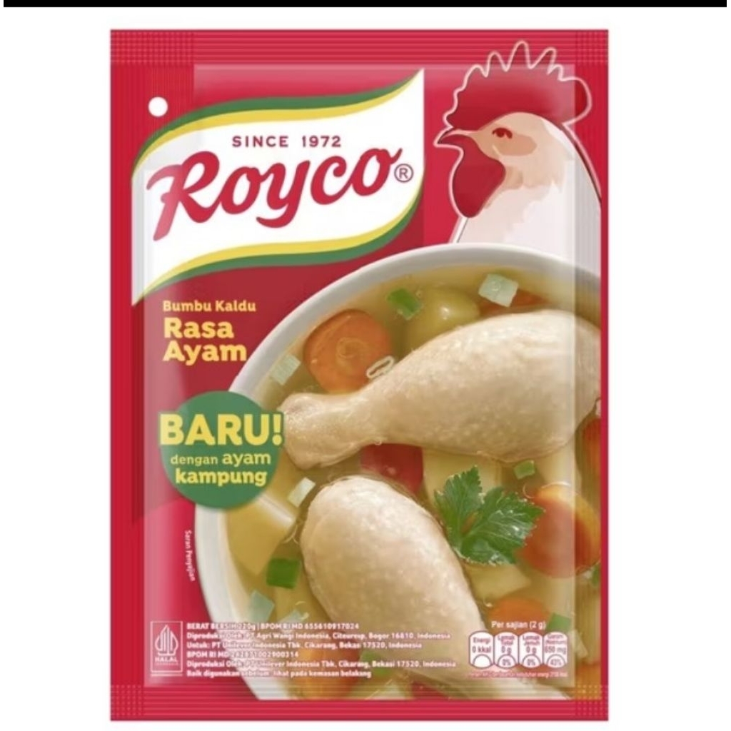 

Royco saset 1dus isi 48lsn