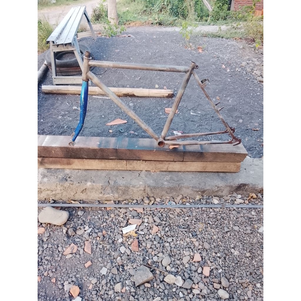 frame set bahan Commuter bike roda 24