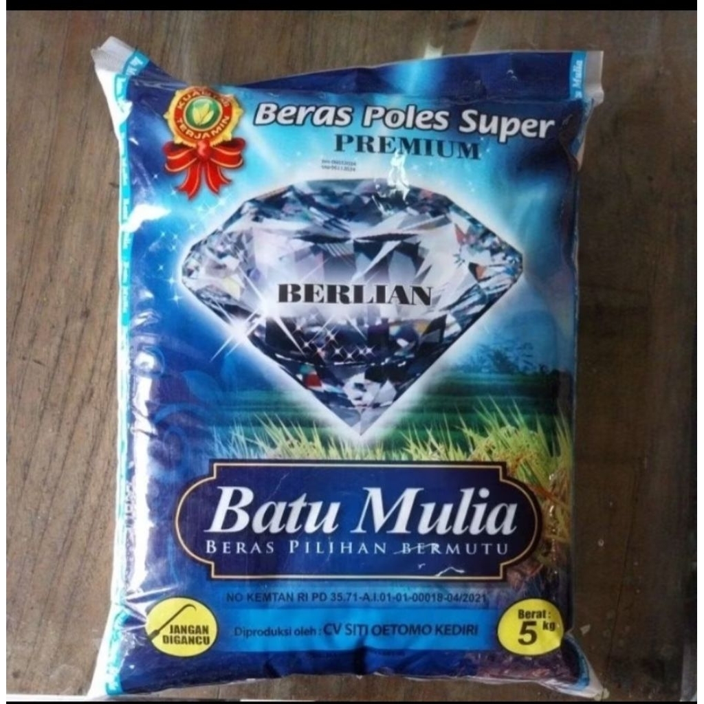 

Murah Meriah Beras Batu Mulia 5kg ( INSTANT)