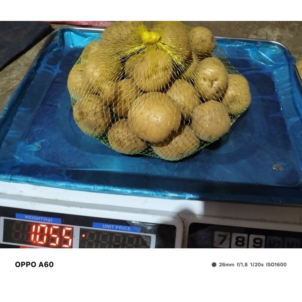 

Kentang Dieng ABC 1kg.Kentang Dieng ABC 1 Kg – Ukuran Besar, Segar & Siap Masak