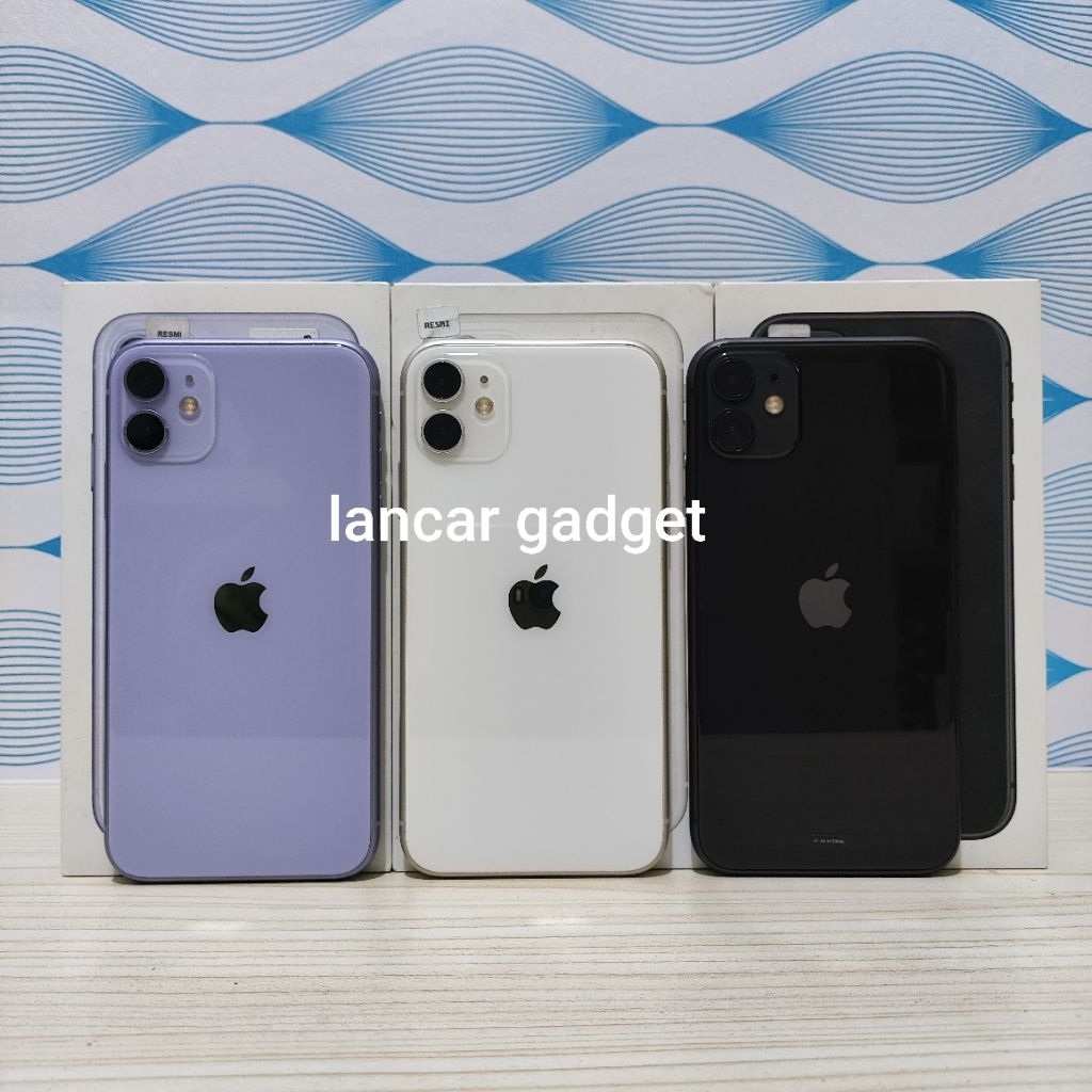 IPHONE 11 64GB & 128GB RESMI ORIGINAL SECOND