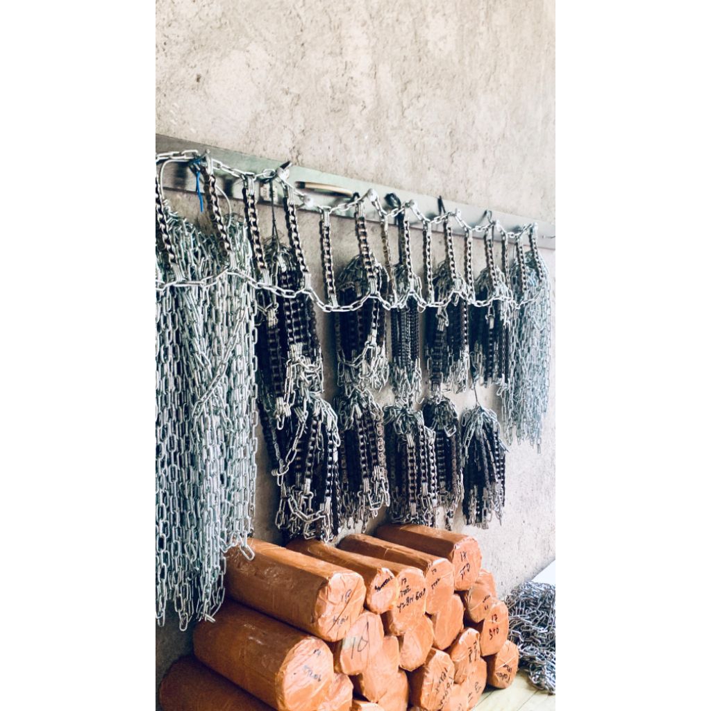 Rantai ban motor anti slip list ring  14-17-18 / rantai ban lumpur dan licin