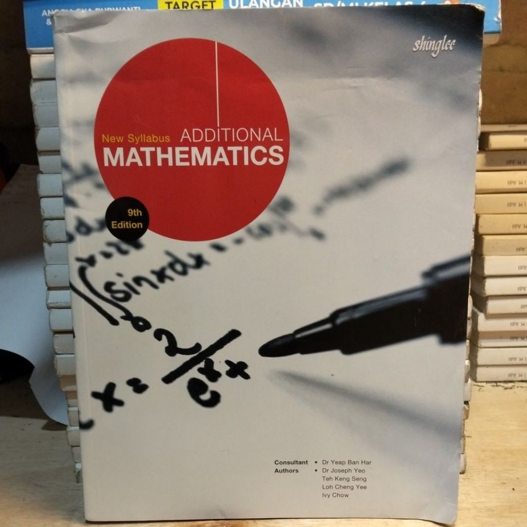 new syllabus additional mathematics 9 th edition