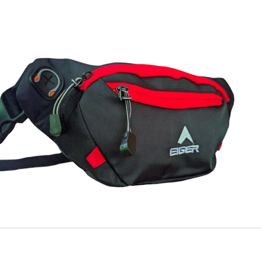 Tas Pinggang waistbag Tas Selempang Eiger 1989 Waistbag Waterproof Hitam,army,navy,hand bag Pria Sli