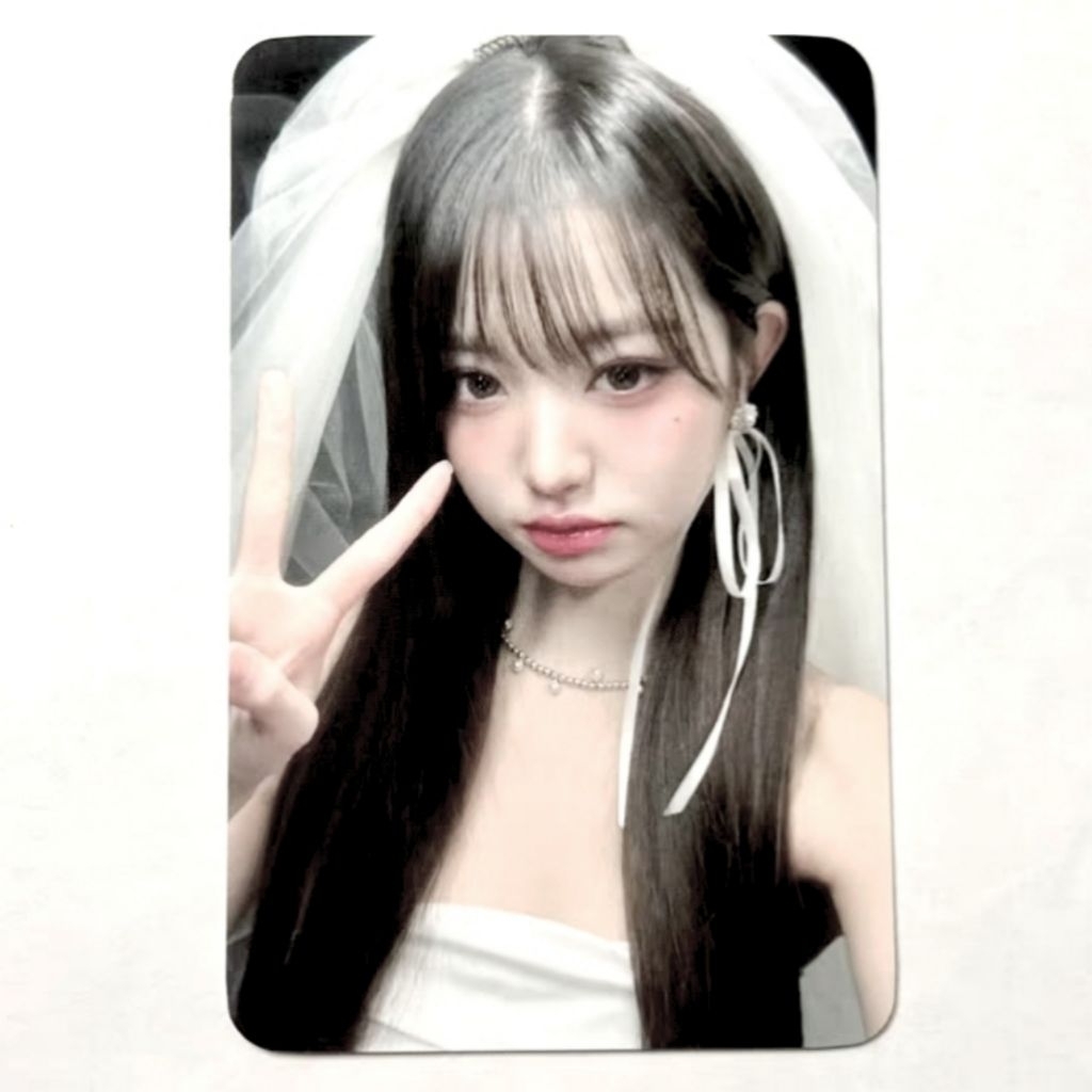 [BACA DESKRIPSI] Official Photocard/PC Girl Group Wonyoung/Wony—Pengantin, Bride, Peace, 3rd EP IVE 
