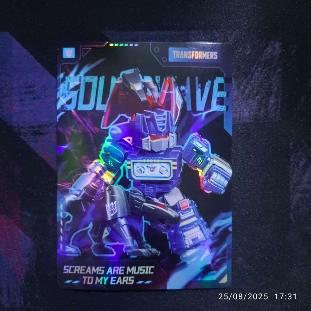 Blokees Defender 03 Collectible Card Soundwave