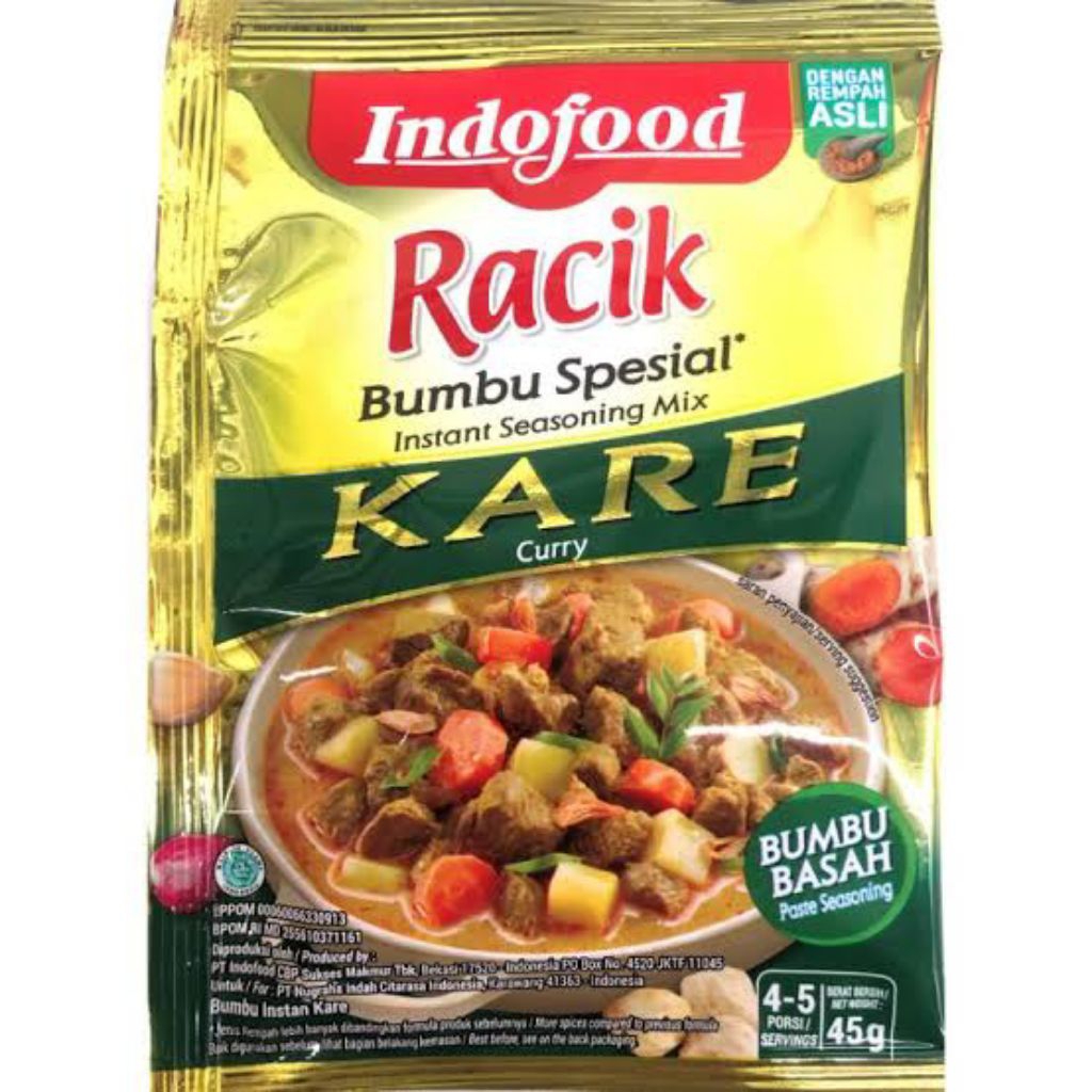 

Indofood Racik Bumbu Spesial Kare 45 gram