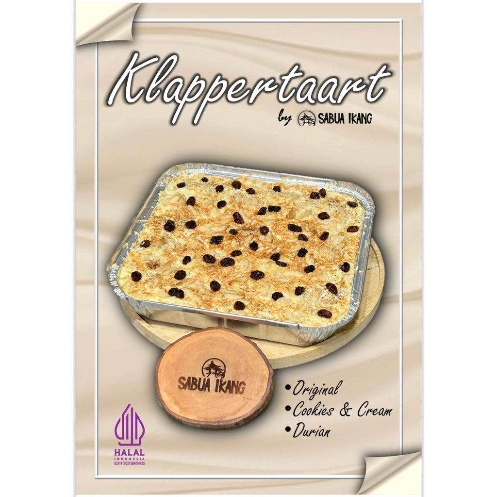 

KLAPPERTAART by Sabua Ikang • Size Mini