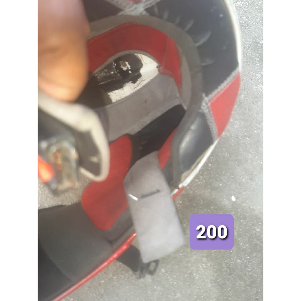 helm kyt fullface independence speed bekas minus dikit