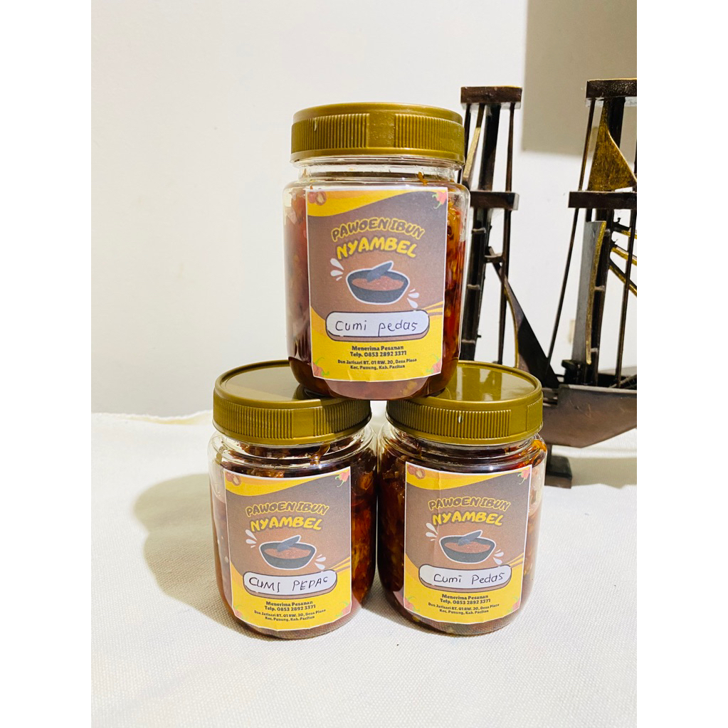 

Pawon Make | Sambal Cumi 160gr