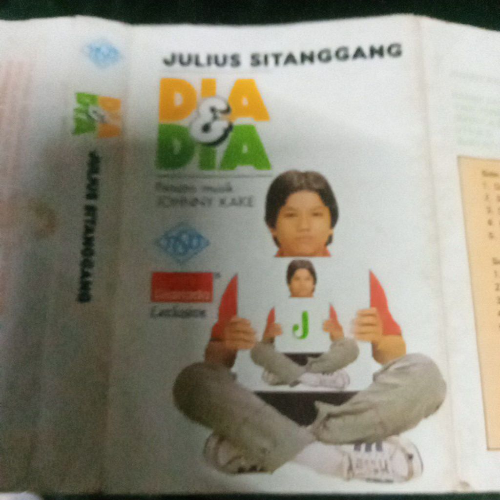 kaset pita JULIUS SITANGGANG L47
