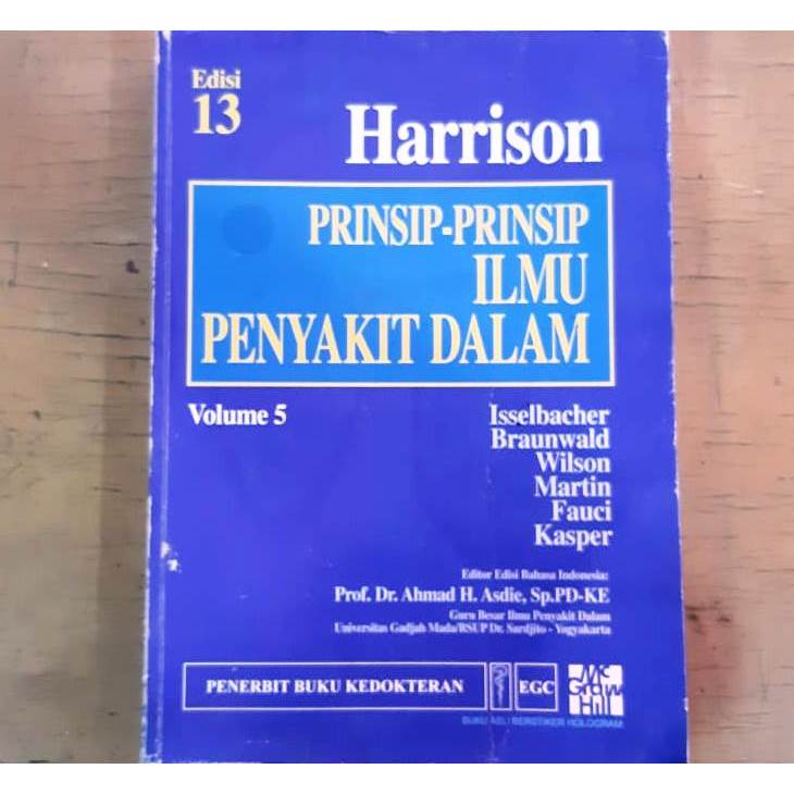 Harrison: Prinsip-Prinsip Ilmu Penyakit Dalam (Volume 5, Edisi 13) oleh Prof. Dr. Ahmad H. Asdie, Sp