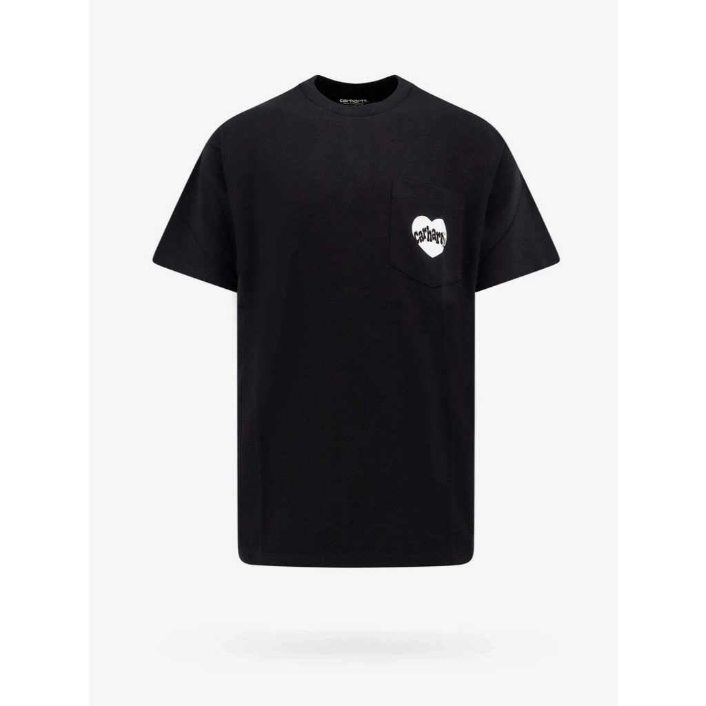Carhartt Wip frontal Amour logo Pocket Black