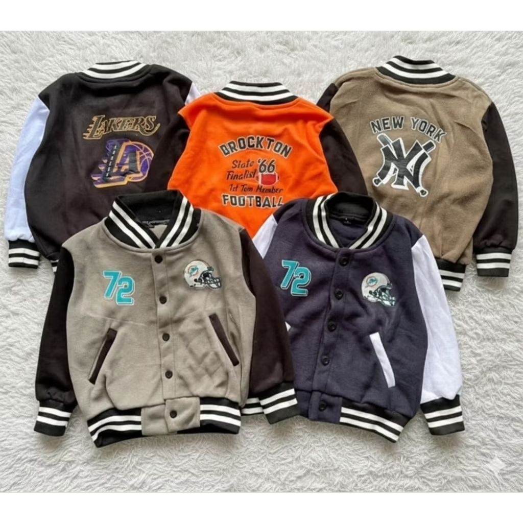 Jaket Baseball Anak - Jaket Anak 1-5thn - Jaket Baseball Anak - jaket Abnak