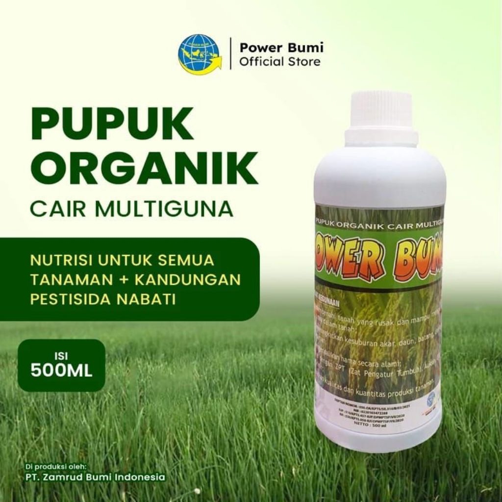 Pupuk Organik Cair POWER BUMI 500 ML