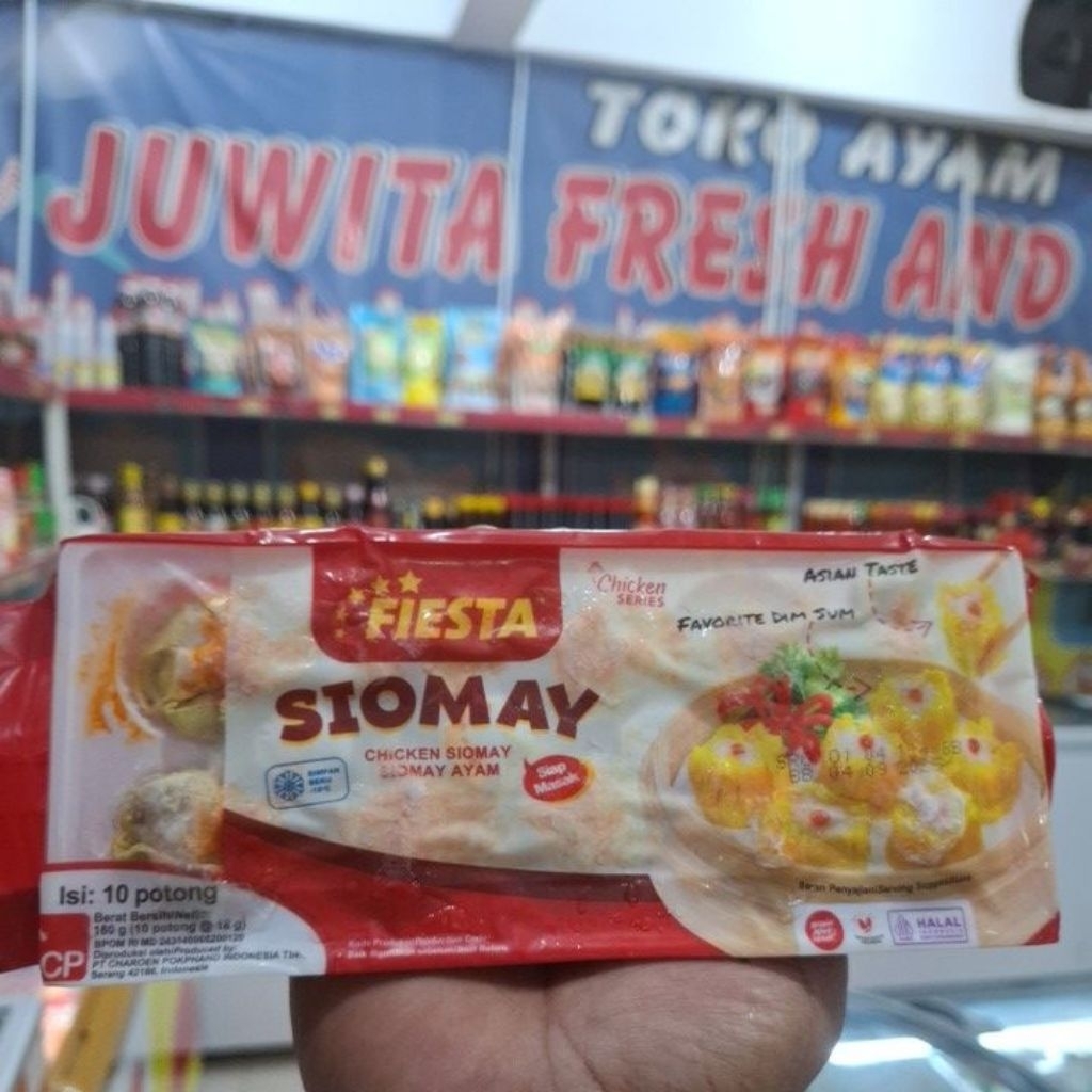 

FIESTA SIOMAY AYAM DIMSUM ISI 10PCS 180GR