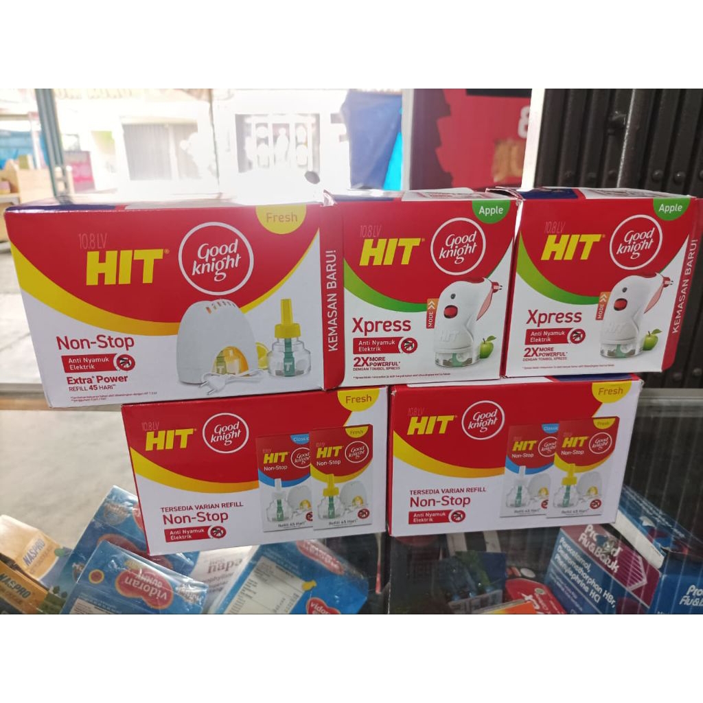 Hit elektrik anti nyamuk / hit refill + alat / hit obat nyamuk