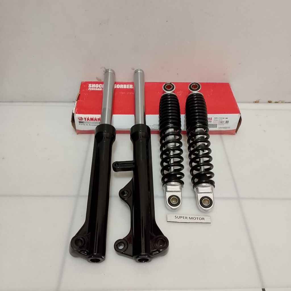 as shock depan + belakang vega ZR vega ZR komplit 4pcs ori 5D9