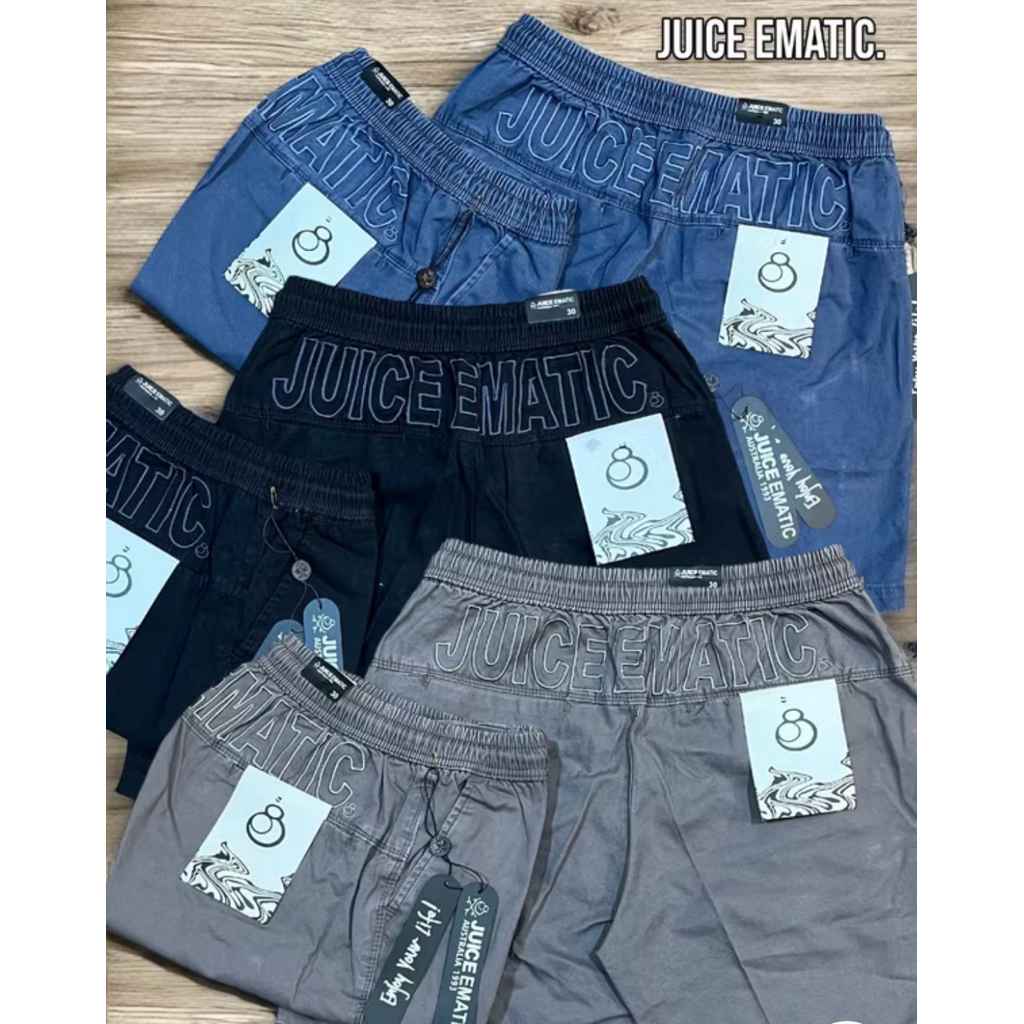 Celana pendek pria juice ematic/ boardshot spyderbilt distro terbaru