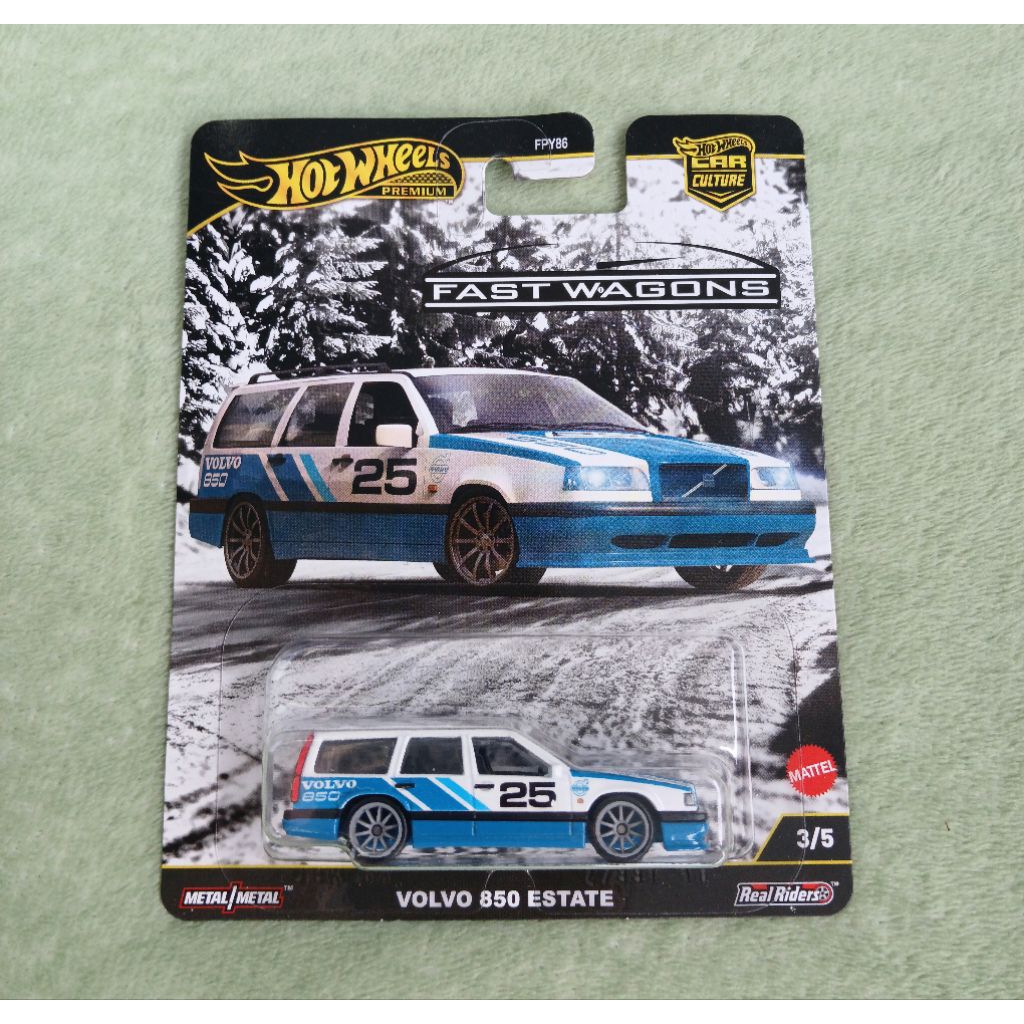 Hot Wheels Premium Volvo 850 Estate Fast Wagons