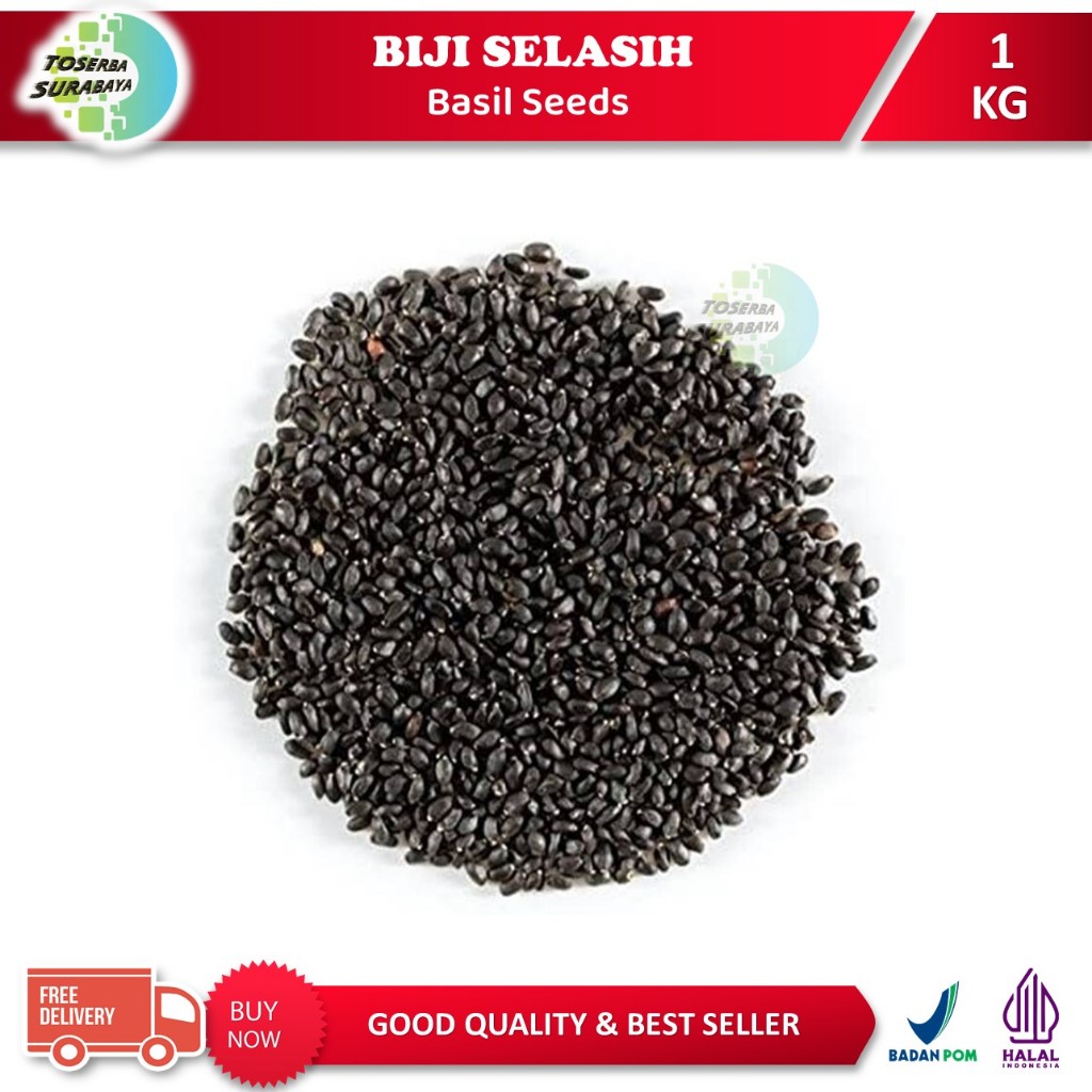 

BIJI SELASIH 1KG (Basil Seeds) Lebih MURAH & Berkualitas