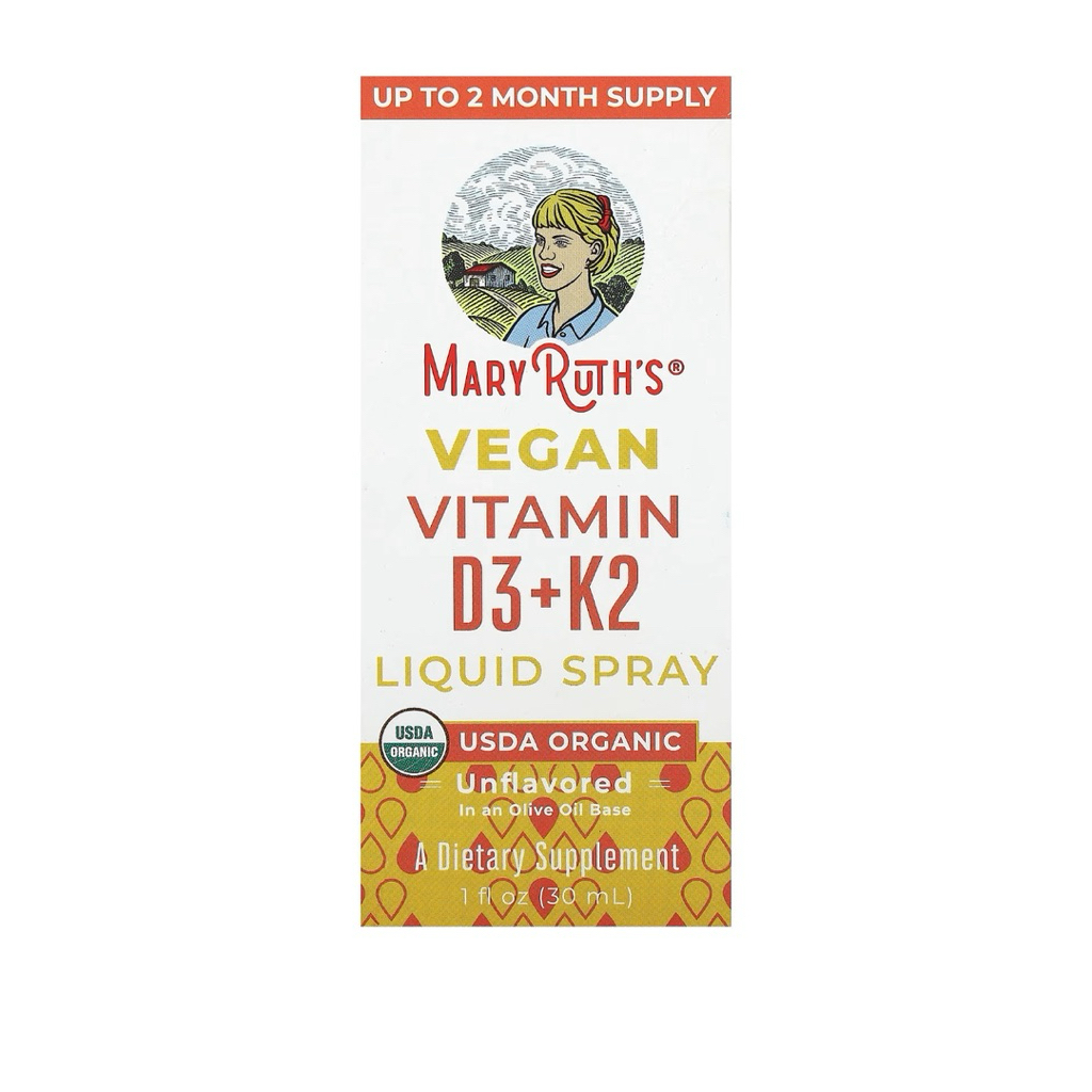 MARY RUTH'S VEGAN VITAMIN D3+K2 LIQUID VITAMIN D3 ANAK SPRAY 30  ML