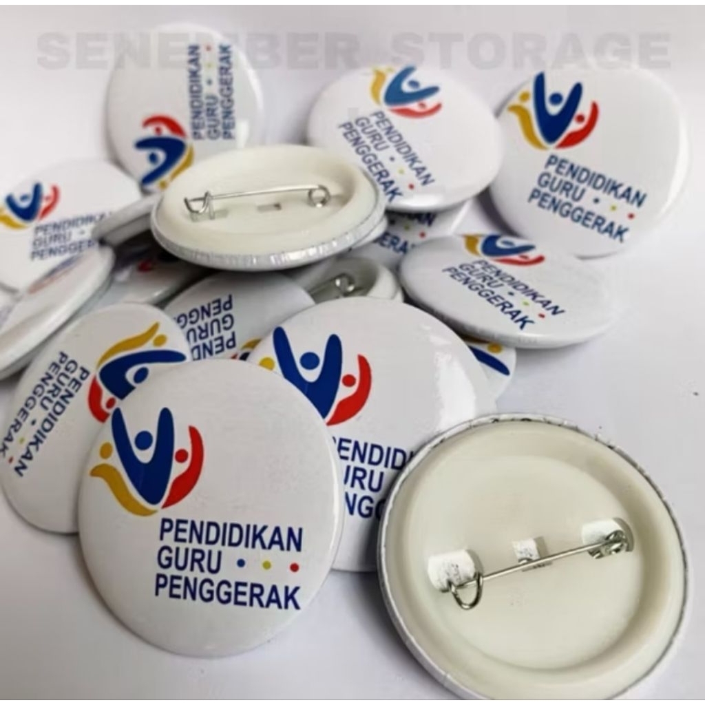 PIN PRESS GURU PENGGERAK - SOUVENIR GURU PENGGERAK - AKSESORIS GURU PENGGERAK