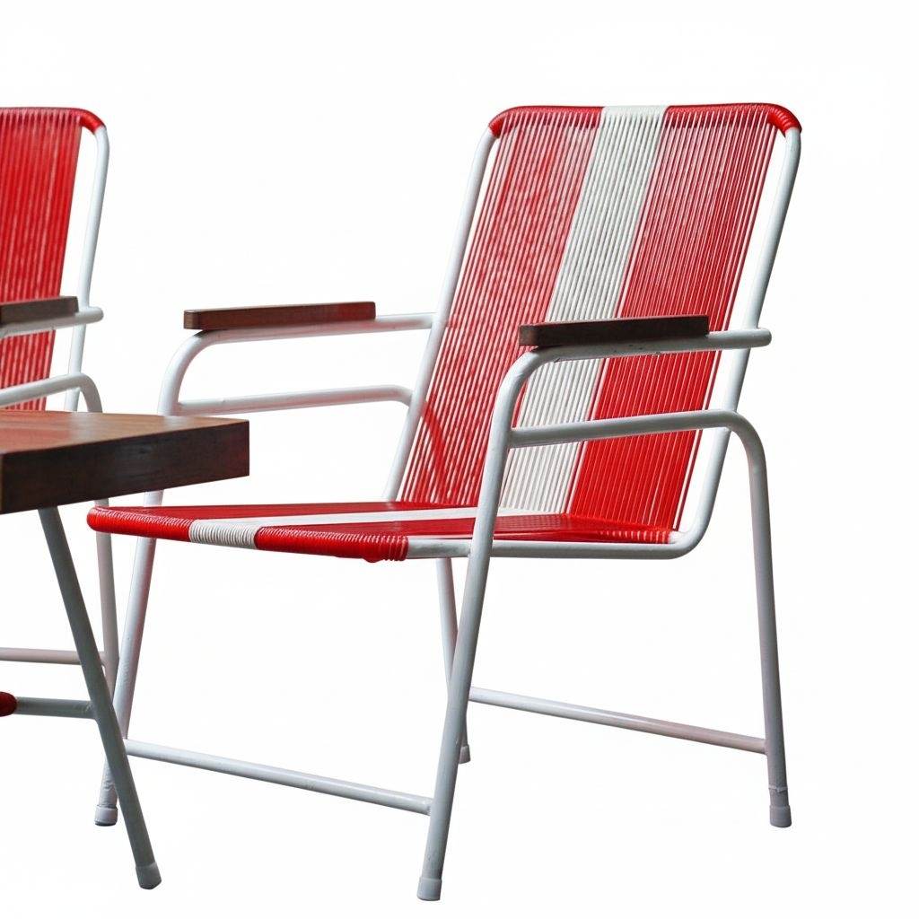 Kursi Retro Jadul kafe Outdoor Karet Teras