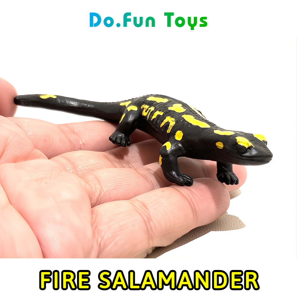 Animal Figurine | FIRE SALAMANDER / Mainan Miniatur Binatang Salamander Api
