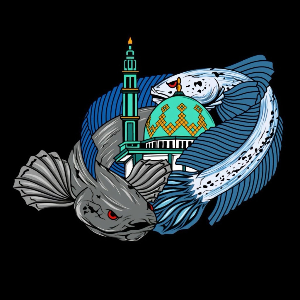 1 Stiker Asiatica WS kualitas 14-16cm 20