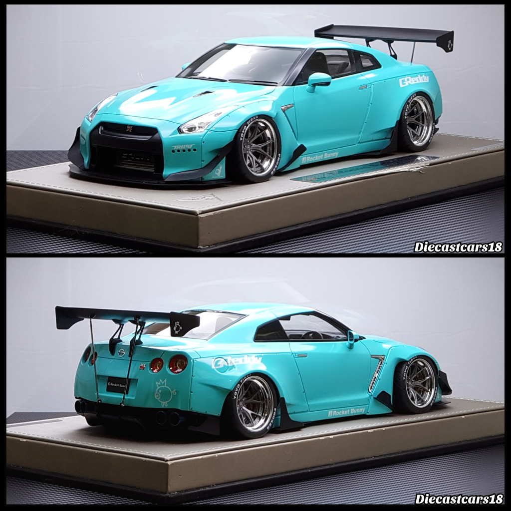 1/18 Makeup Model Nissan GTR R35 Rocket Bunny Tosca