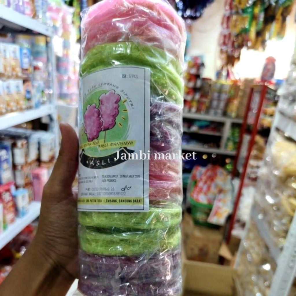 

Gulali rambut nenek 1 pack isi 12 pcs