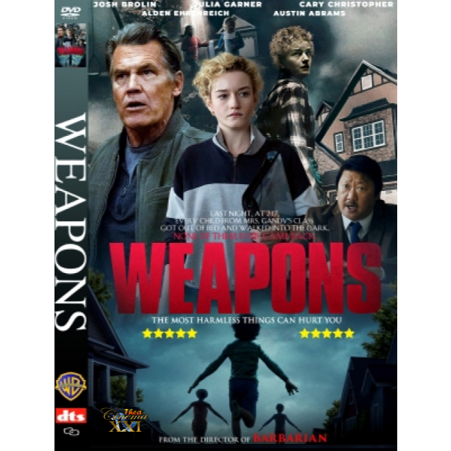 kaset film Dvd Movie Box Office Barat : Weapons (2025) HD - ORI