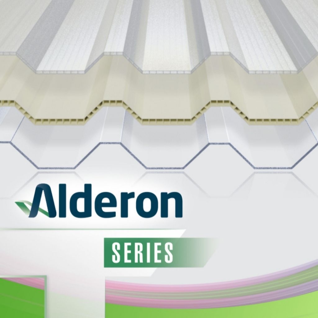 ALDERON T Series TC TE TP - Atap Transparan & Semi Transparan Original
