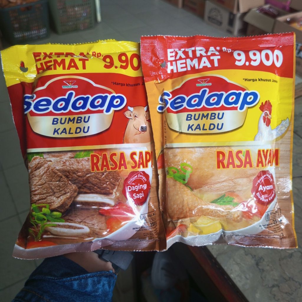 

2pcs sedap kaldu bubuk 250gr