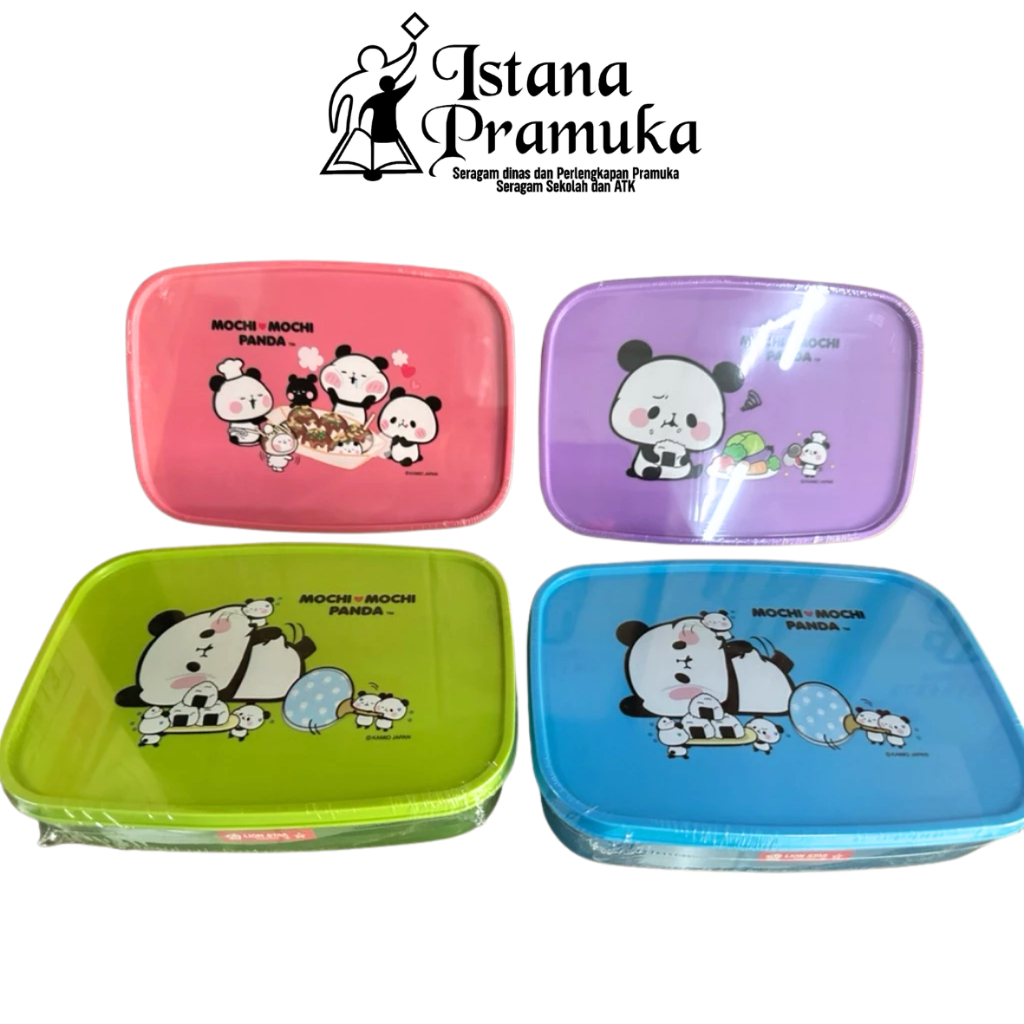 Kotak Makan Lion Star BC-9 Japan Sealware/Kotak Makan Anak Sekat/Kotak Makan Anti Tumpah/Ompreng/Lun