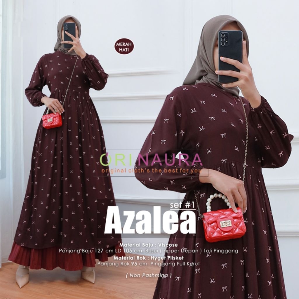 Fashion Long Tunik Mix Rok Hyget Jumbo Azalea#1//Azalea#2//Azalea#3//Azalea#4 Ori Naura
