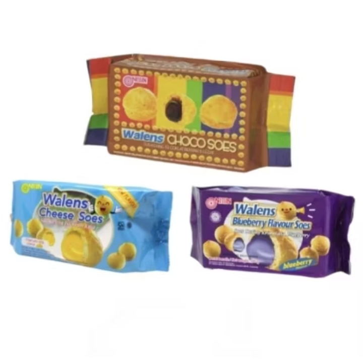 

Nissin walens Choco Soes /Cheese Soes/Bluberi Flavour 100gr