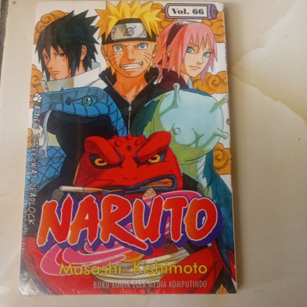 komik naruto vol 66 segel
