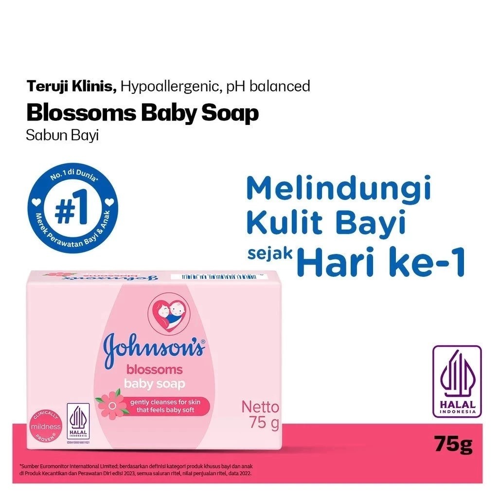 Johnson Baby Shop 75g / Sabun Batang Jonhson All Varian