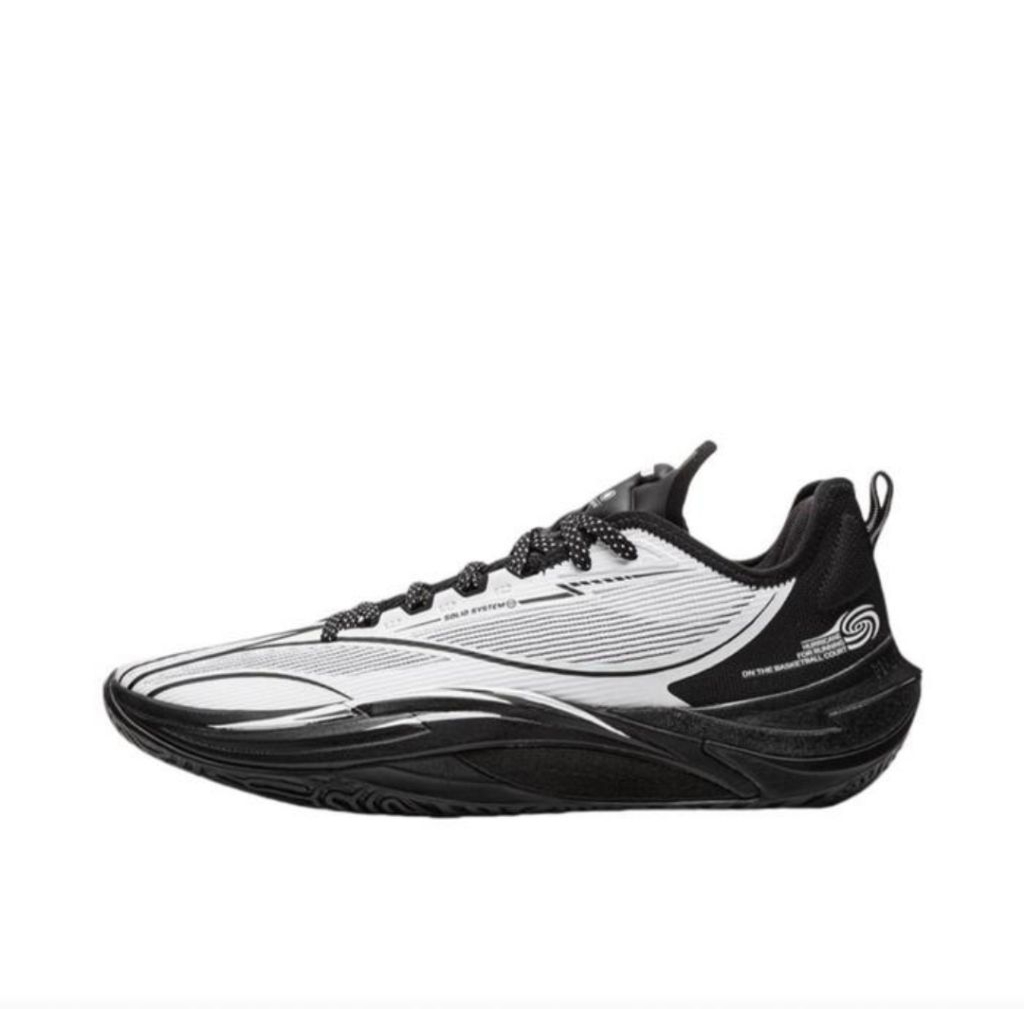 CLUBGOLFSHOP/ Basketball Shoes, Li-Ning Hurricane " White Black" AUTHENTIC
