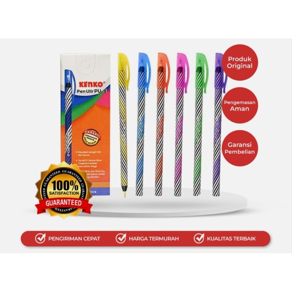 

[COD] [E.A] KENKO PEN ULIR PU-1 1 PACK ISI 12 PCS
