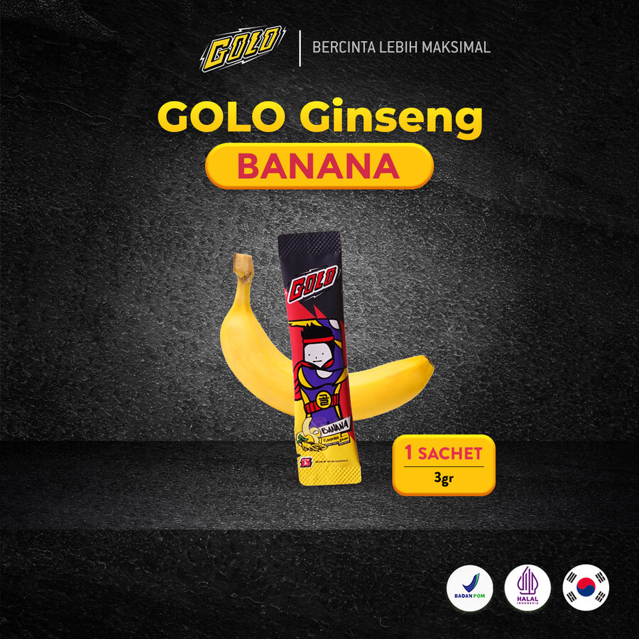 GOLO Ginseng Botanical Banana 1 Sachet