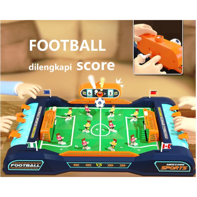 BATTLE GAME 2 PLAYER SOCCER FOOTBALL  - MAINAN ANAK EDUKASI TIMEZONE TABLE MEJA GAME PERMAINAN  SEPA